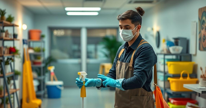 Auxiliar de Serviços Gerais é Fundamental para a Manutenção e Organização de Ambientes