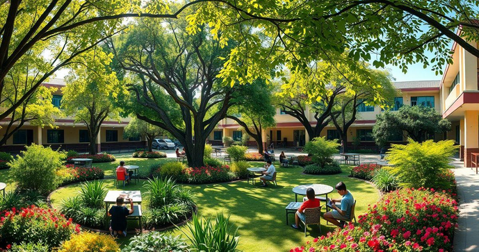 Como o Paisagismo em Escolas Transforma o Ambiente Educacional