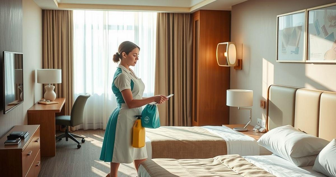 Como escolher um serviço de camareira em hotel para garantir conforto e limpeza