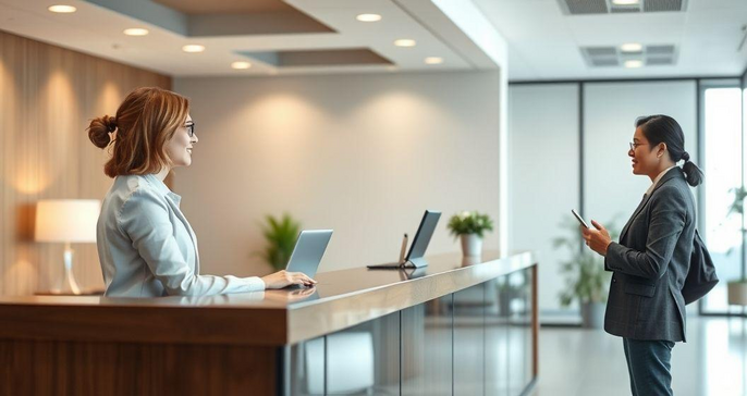 O papel essencial dos recepcionistas na sua empresa O papel essencial dos recepcionistas na sua empresa
