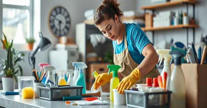 Auxiliar de limpeza: Guia completo para otimizar suas tarefas