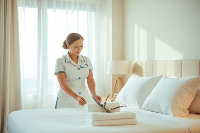 Camareira de Hotel: Dicas para Excelência no Atendimento e Limpeza Camareira de Hotel: Dicas para Excelência no Atendimento e Limpeza
