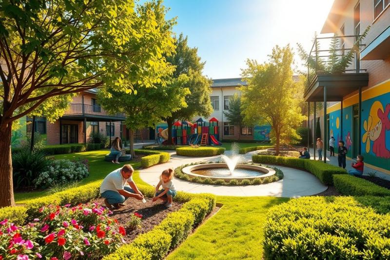 Paisagismo em Escolas: Melhore o Ambiente Paisagismo em Escolas: Melhore o Ambiente
