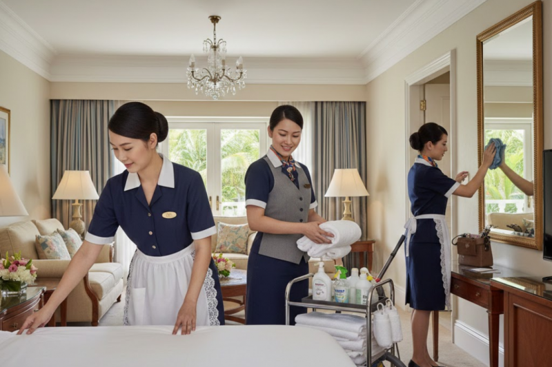 O Papel das Camareiras na Experiência do Hóspede